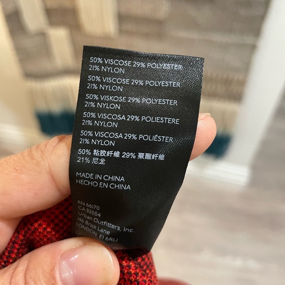 EUC Maeve hearts knit mini skirt sz M - Picture 6 of 6